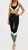 Beach Riot Vienna Colorblock Legging In Queen Palm Colorblock In Multi