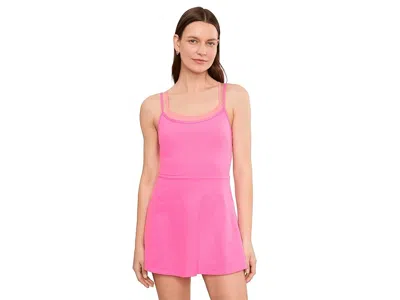 Beach Riot Viola Dress Women's Dress Shoreline Color-block: Sm In Pink