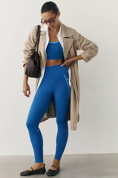 Beach Riot Von Leggings In Blue