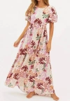 Beach Riot Weston Dress In Desert Succulent In Multi