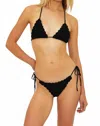 Beach Riot Soleil Bikini Bottom In Black In Black