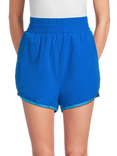 Beach Riot Women's Atlas Racer Shorts In Imperial Blue