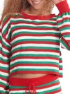 Beach Riot Women's Ava Knit Lounge Top In Multi
