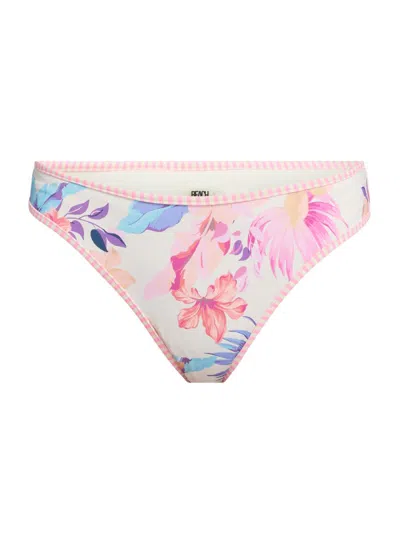 BEACH RIOT WOMEN'S DARIA HIBISCUS GARDEN BIKINI BOTTOM