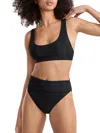 Beach Riot Haut De Bikini Peyton  In Black