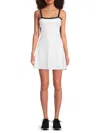 BEACH RIOT WOMEN'S SAGE CONTRAST TIPPED MINIDRESS