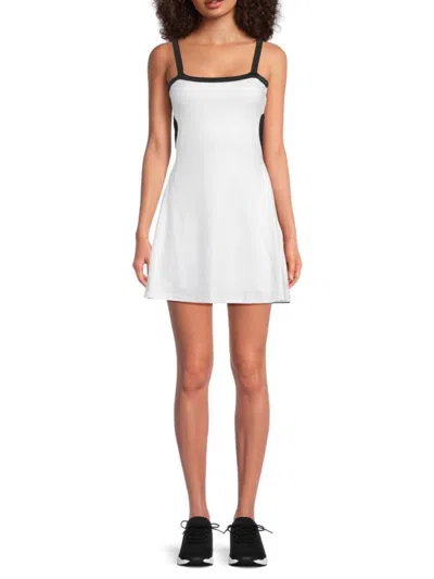 BEACH RIOT WOMEN'S SAGE CONTRAST TIPPED MINIDRESS
