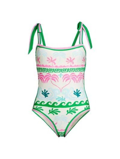 Beach Riot Shona One-piece Swimsuit In Multicolor