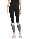 Beach Riot Vienna Colorblock Rib Leggings In Black Multi