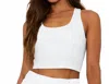 Beach Riot Women's Yara Top In White In White