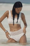 Beach Riot Wyatt Bikini Bottoms In White