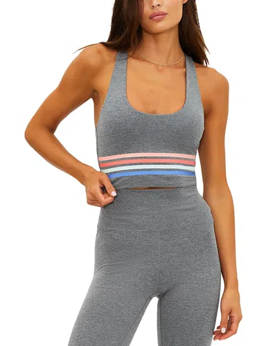 Beach Riot Yara Cropped Top In Gray