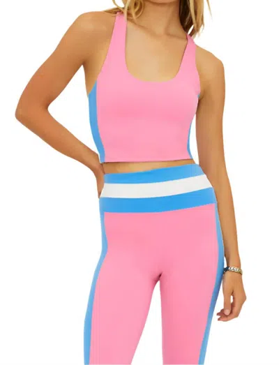 BEACH RIOT YARA TOP IN COSMOS COLORBLOCK