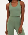 Beach Riot Yara Top In Queen Palm Green