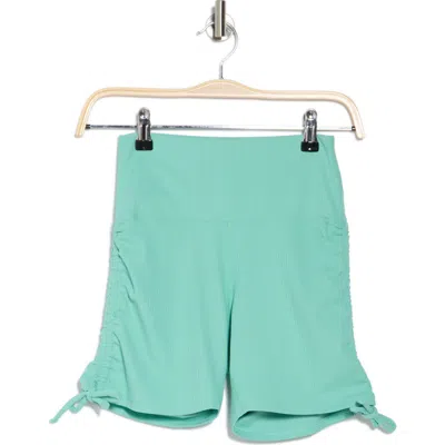 Beach Riot Zena Shorts In Jade Sky