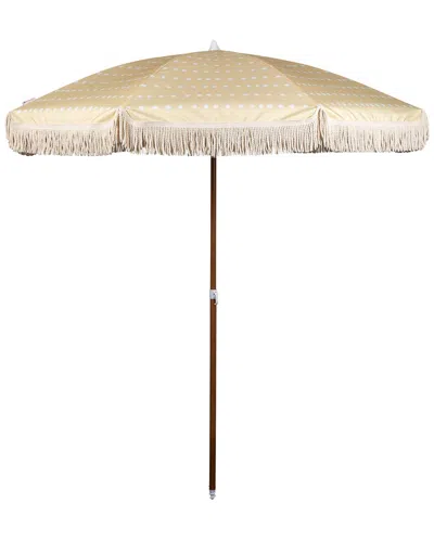 Beach State Summerland 6.5ft Portable Beach Umbrella In Neutral