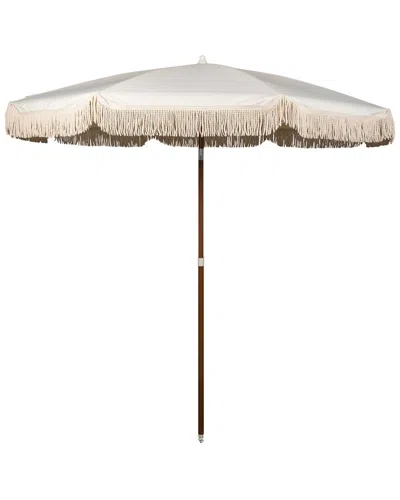 Beach State Summerland 6.5ft Portable Beach Umbrella In Transparent