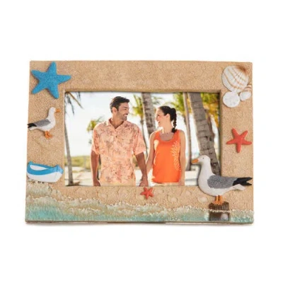 Beachcombers 4x6 Sand Seagull Picture Frame Photo Frame