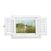 Beachcombers 5x7 Shutter Photo Frame In White