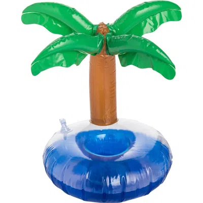 Beachcombers 8.5" Inflatable Palm Tree Drink Holder In Multi