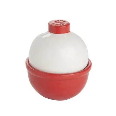 Beachcombers Bobber 2-piece Salt & Pepper Set In Red