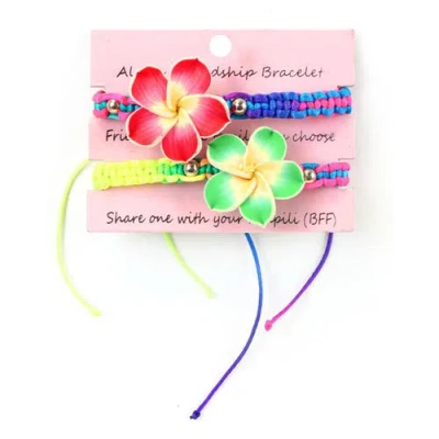 Beachcombers Flower Friendship Bracelet In Multi