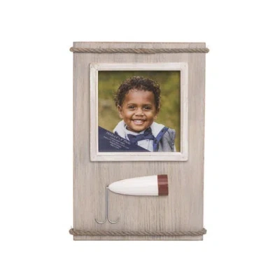 Beachcombers Lure Wood Photo Frame Picture Holder In Sand