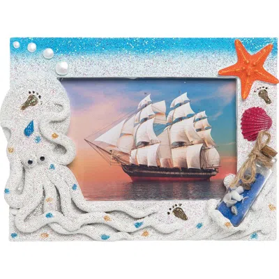 Beachcombers Octopus 4x6 Photo Picture Frame In White