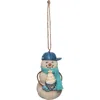 Beachcombers Sandman Dude Tree Ornament In Blue