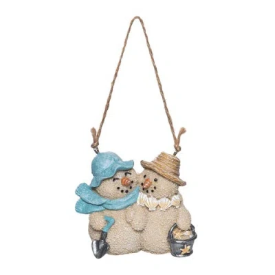 Beachcombers Sandman Friends Tree Ornament In White