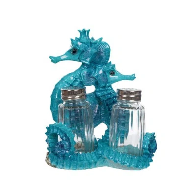 Beachcombers Seahorse Salt & Pepper Shaker Set In Multi