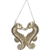 Beachcombers Seahorses Heart Tree Ornament In Multi