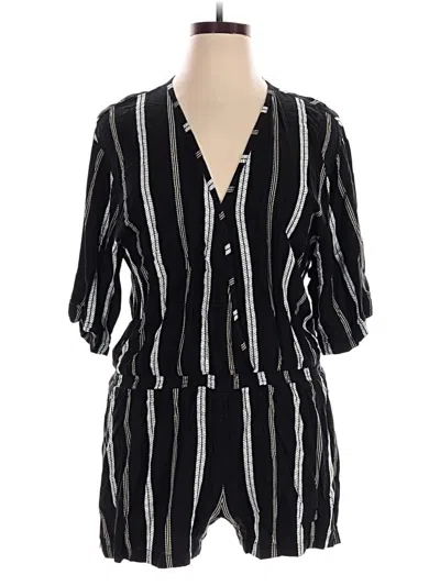 Pre-owned Beachgold Romper In Black