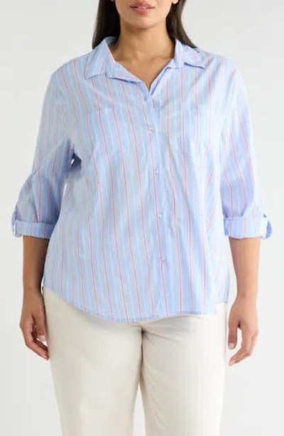 Beachlunchlounge Angel Popover Shirt In Multi