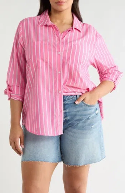 Beachlunchlounge Angel Popover Shirt In Red