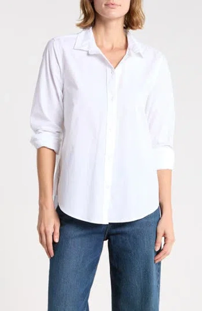 Beachlunchlounge Bells Button-up Shirt In White