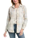 Beachlunchlounge Button Front Shirt Jacket