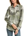 Beachlunchlounge Button Front Shirt Jacket