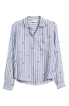 BEACHLUNCHLOUNGE BEACHLUNCHLOUNGE CAITLIN EMBROIDERED SHIRT