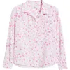 Beachlunchlounge Cam Cotton Gauze Button-up Shirt In Candy Land Dream