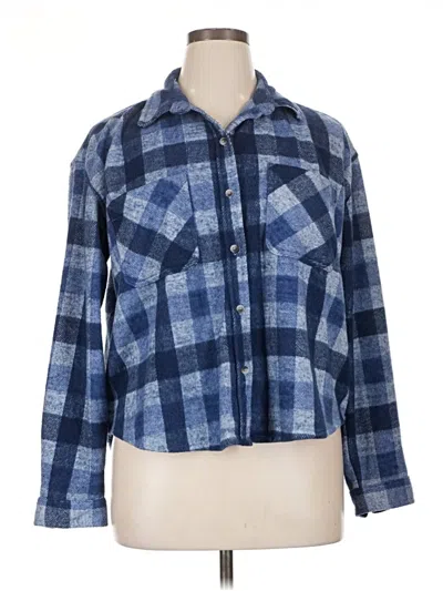 Pre-owned Beachlunchlounge Cardigan Sweater In Blue