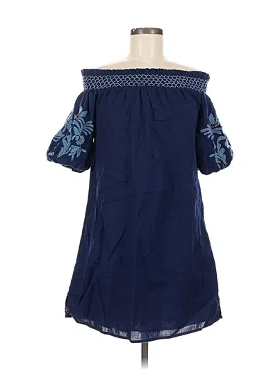 Pre-owned Beachlunchlounge Casual Dress In Blue