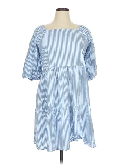 Pre-owned Beachlunchlounge Casual Dress In Blue
