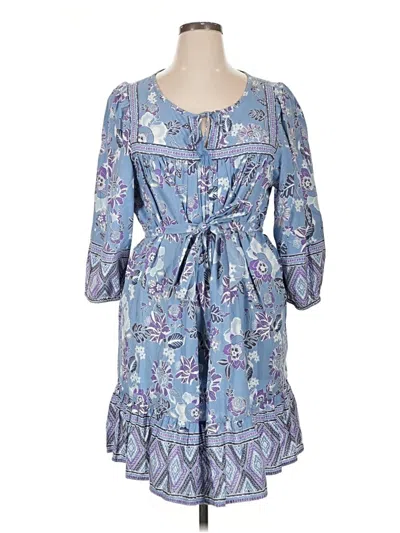Pre-owned Beachlunchlounge Casual Dress In Blue