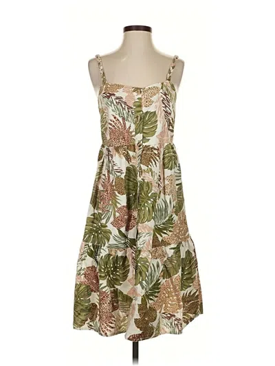 Pre-owned Beachlunchlounge Casual Dress In Brown