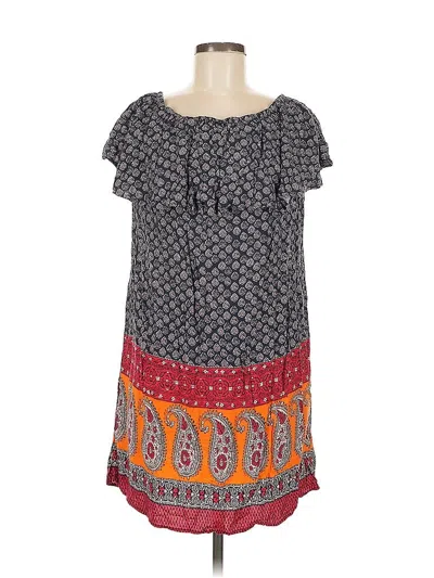 Pre-owned Beachlunchlounge Casual Dress In Gray