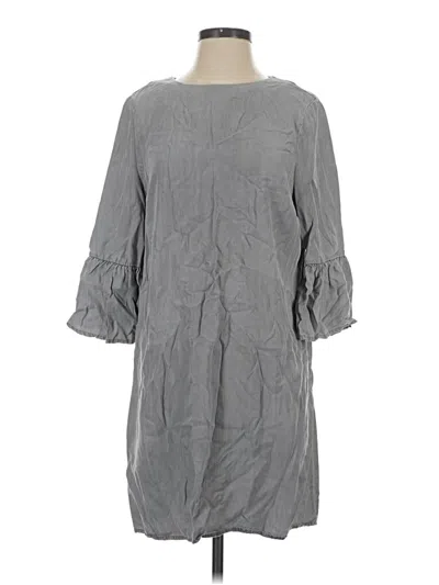 Pre-owned Beachlunchlounge Casual Dress In Gray