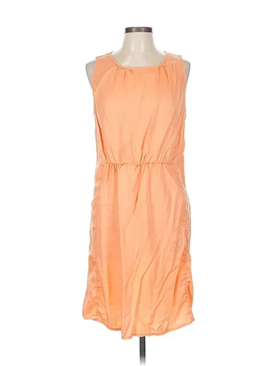 Pre-owned Beachlunchlounge Casual Dress In Orange
