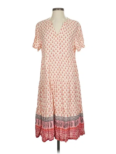 Pre-owned Beachlunchlounge Casual Dress In Orange