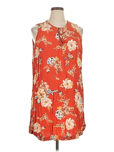 Pre-owned Beachlunchlounge Casual Dress In Orange